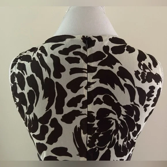 Pretty Brown/Cream Dress - Picture 5 of 6